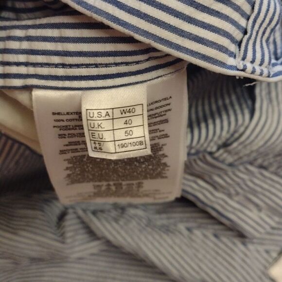 Brooks Brothers Pineapple seersucker Bermuda shorts size W40 - Picture 8 of 10